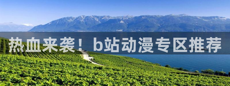 动漫之家正版网：热血来袭！b站动漫专区推荐